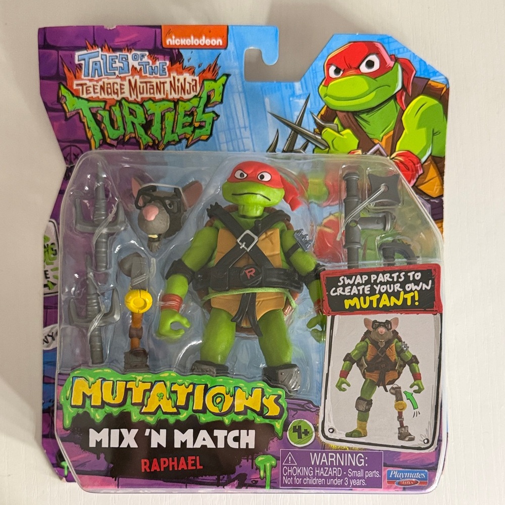Nickelodeon Teenage Mutant Ninja Turtles Raphael Action Figure